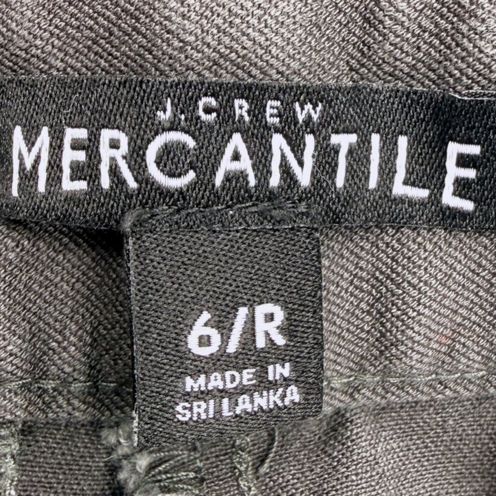 J. CREW Women's Mercantile Lexi Ankle Pant Graphite Gray | Size 6R - Picture 7 of 10